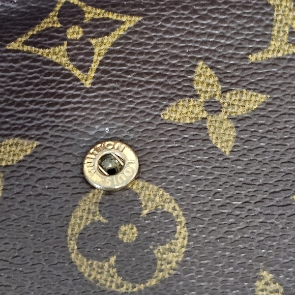 Louise Vuitton Vintage 2001 Brown Monogram Canvas Porte Tresor Long Wallet - Picture 13 of 16